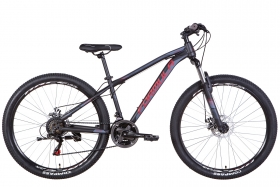 Велосипед ST 27.5 Formula DRAGONFLY AM DD рама-15 черно-красный (м) 0223/OPS-FR-27.5-193